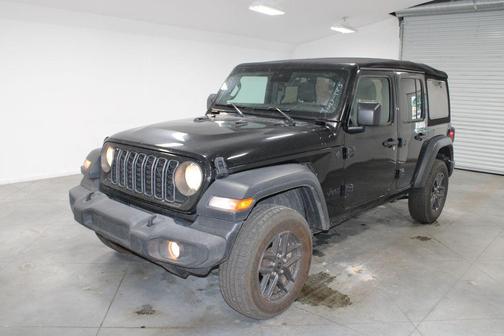 Black Clearcoat 2024 Jeep Wrangler Sport S