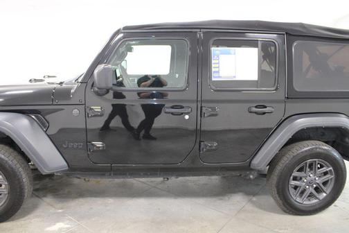 Black Clearcoat 2024 Jeep Wrangler Sport S