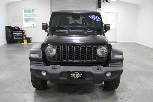 Black Clearcoat 2024 Jeep Wrangler Sport S