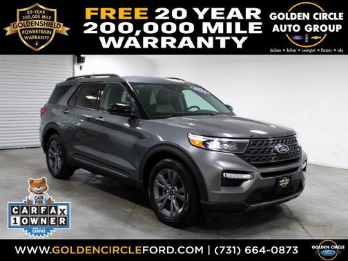 Carbonized Gray Metallic 2023 Ford Explorer XLT