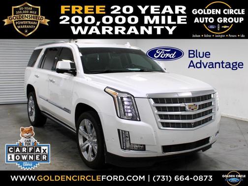 Crystal White Tricoat 2020 Cadillac Escalade Premium Luxury