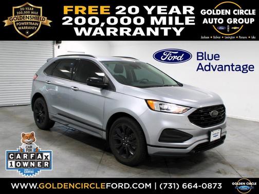 Iconic Silver Metallic 2022 Ford Edge SE