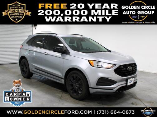 Iconic Silver Metallic 2022 Ford Edge SE