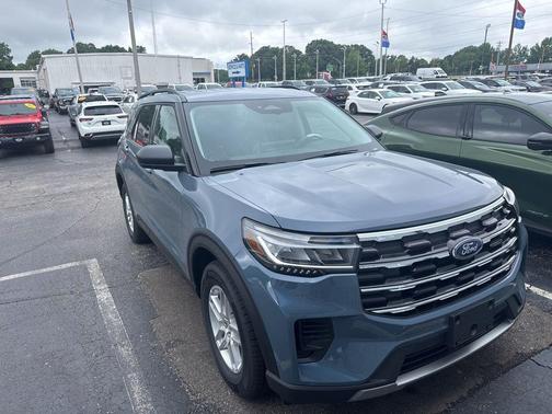 Vapor Blue Metallic 2026 Ford Explorer Active