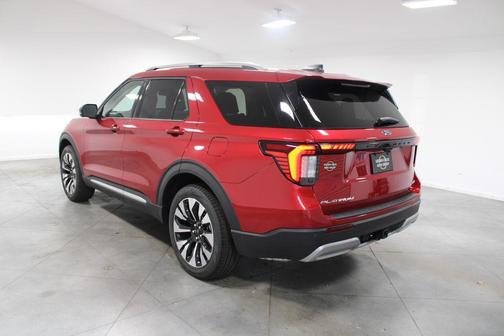 Rapid Red Metallic Tinted Clearcoat 2026 Ford Explorer Platinum