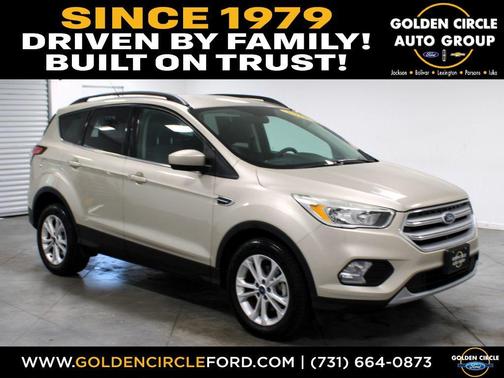 White Gold 2018 Ford Escape SE
