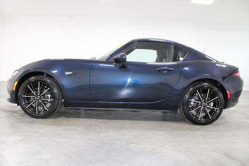 Deep Crystal Blue Mica 2025 Mazda MX-5 Miata RF Grand Touring