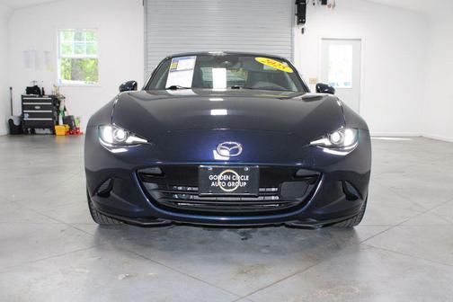Deep Crystal Blue Mica 2025 Mazda MX-5 Miata RF Grand Touring