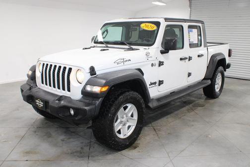 Bright White Clearcoat 2020 Jeep Gladiator Sport S