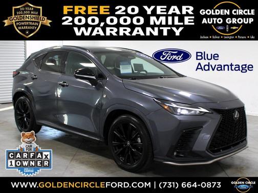 Cloudburst Gray 2023 Lexus NX 350 F SPORT Handling