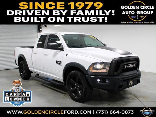 Bright White Clearcoat 2019 RAM 1500 Classic Warlock Quad Cab 4x2 6'4' Box