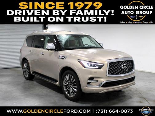 Champagne Quartz 2019 INFINITI QX80 Luxe