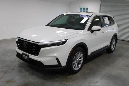 Platinum White Pearl 2024 Honda CR-V EX 2WD
