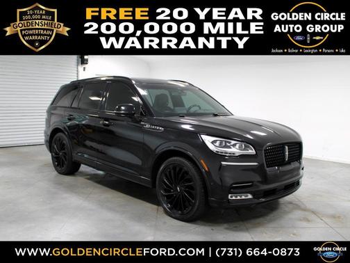 Infinite Black Metallic Clearcoat 2023 Lincoln Aviator Reserve AWD