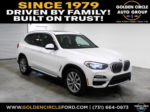 Mineral White Metallic 2019 BMW X3 sDrive30i