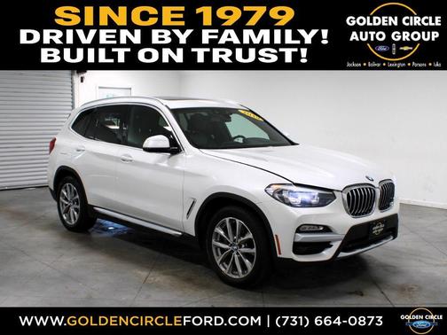 Mineral White Metallic 2019 BMW X3 sDrive30i
