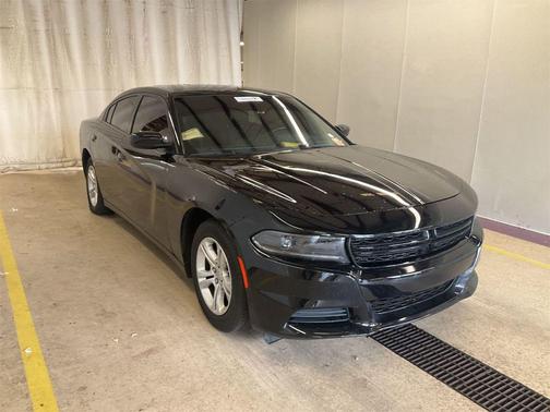 Pitch Black Clearcoat 2021 Dodge Charger SXT