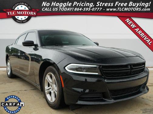 Pitch Black Clearcoat 2021 Dodge Charger SXT