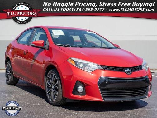 2014 Toyota Corolla S Plus