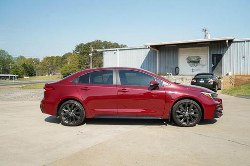 Ruby Flare Pearl 2025 Toyota Corolla SE