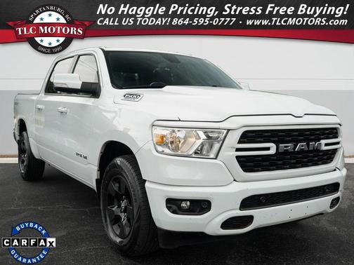 Bright White Clearcoat 2022 RAM 1500 Big Horn/Lone Star