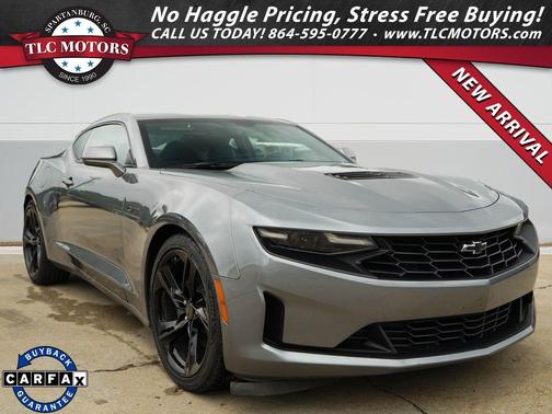Satin Steel Metallic 2021 Chevrolet Camaro RWD Coupe LT1