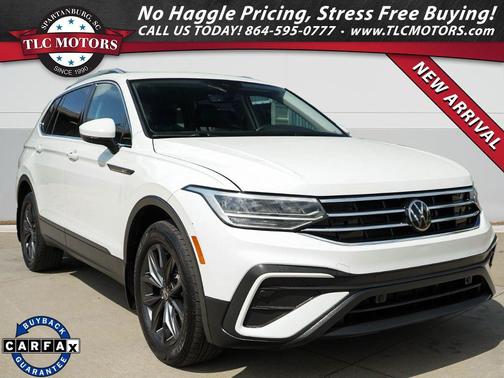 Pure White 2022 Volkswagen Tiguan 2.0T SE 4MOTION