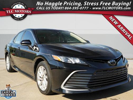 Midnight Black Metallic 2023 Toyota Camry LE