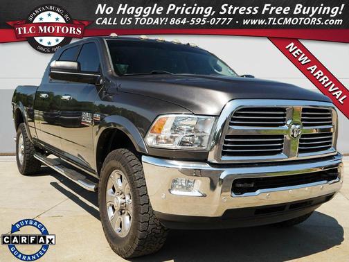 Granite Crystal Metallic Clearcoat 2017 RAM 2500 Big Horn Mega Cab 4x4 6'4' Box