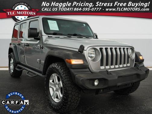 Billet Silver Metallic Clearcoat 2018 Jeep Wrangler Unlimited Sport
