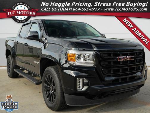 Onyx Black 2022 GMC Canyon Elevation