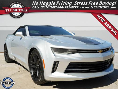 Silver Ice Metallic 2018 Chevrolet Camaro 1LT