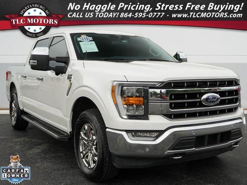 STAR WHITE METALLIC TRICOAT 2021 Ford F-150 Lariat