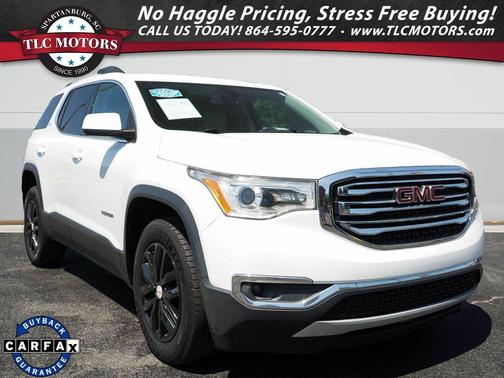 Summit White 2018 GMC Acadia SLT-1
