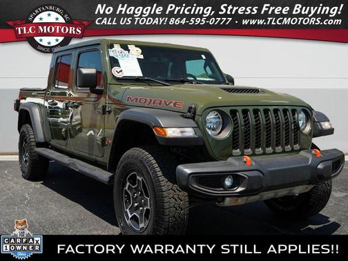 Sarge Green Clearcoat 2023 Jeep Gladiator Mojave 4x4