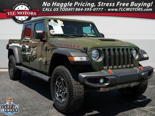 Sarge Green Clearcoat 2023 Jeep Gladiator Mojave 4x4