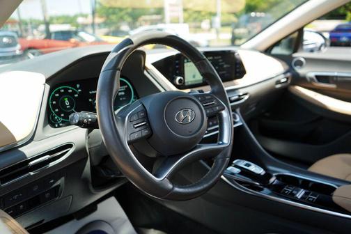 Hyper White 2021 Hyundai SONATA Limited 2.0T