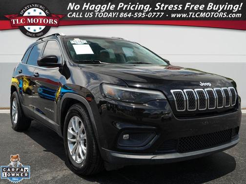 Diamond Black Crystal Pearlcoat 2019 Jeep Cherokee Latitude
