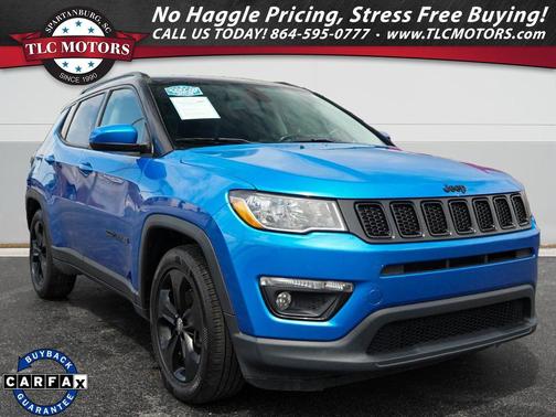 Laser Blue Pearlcoat 2019 Jeep Compass Latitude