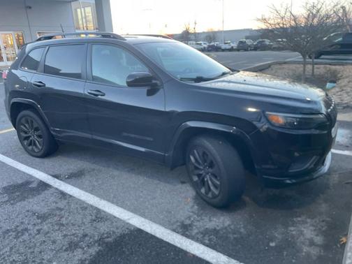 Diamond Black Crystal Pearlcoat 2019 Jeep Cherokee High Altitude