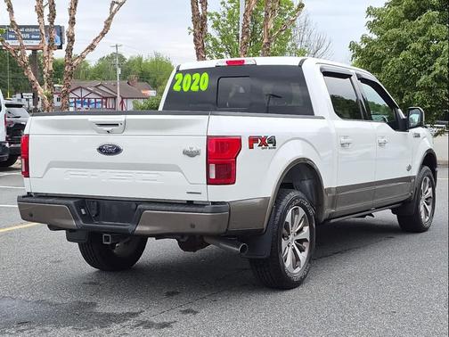 STAR WHITE METALLIC TRI-COAT 2020 Ford F-150 King Ranch