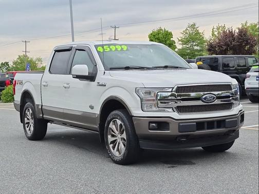 STAR WHITE METALLIC TRI-COAT 2020 Ford F-150 King Ranch