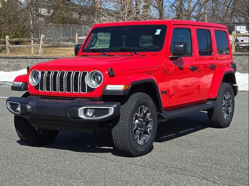 Firecracker Red Clearcoat 2026 Jeep Wrangler 4-Door Sahara 4x4