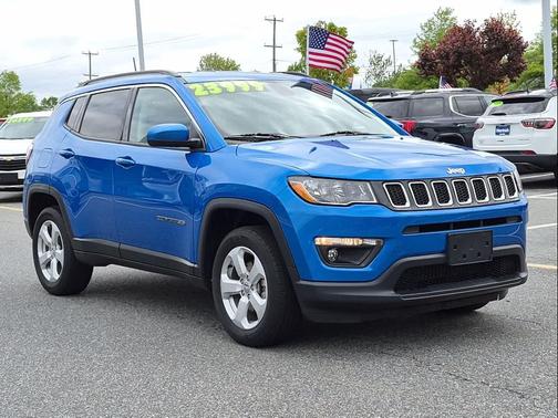 Laser Blue Pearlcoat 2020 Jeep Compass Latitude