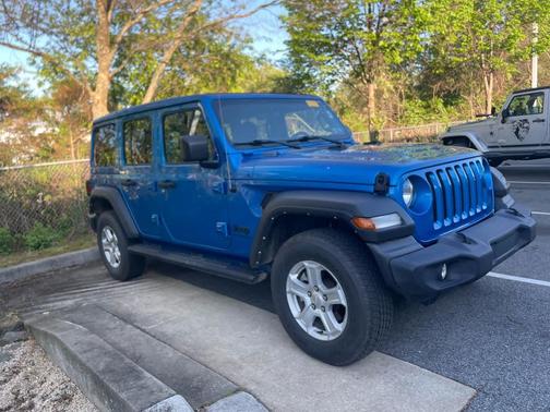 Hydro Blue Pearlcoat 2022 Jeep Wrangler Unlimited Sport