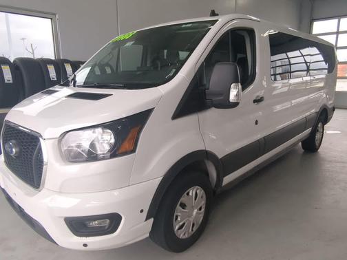 Oxford White 2024 Ford Transit-350 XLT