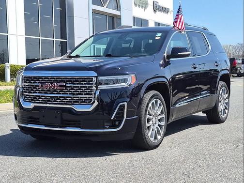 Midnight Blue Metallic 2021 GMC Acadia Denali