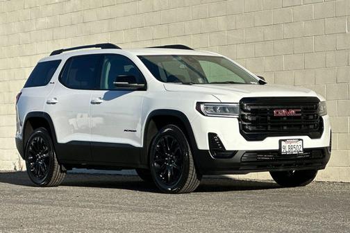 Summit White 2023 GMC Acadia FWD SLE