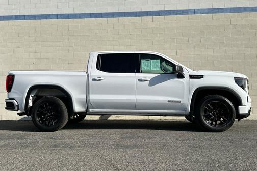 Summit White 2023 GMC Sierra 1500 Elevation