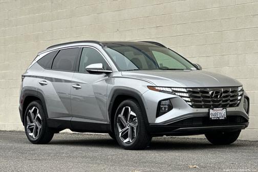 Shimmering Silver 2023 Hyundai TUCSON Limited